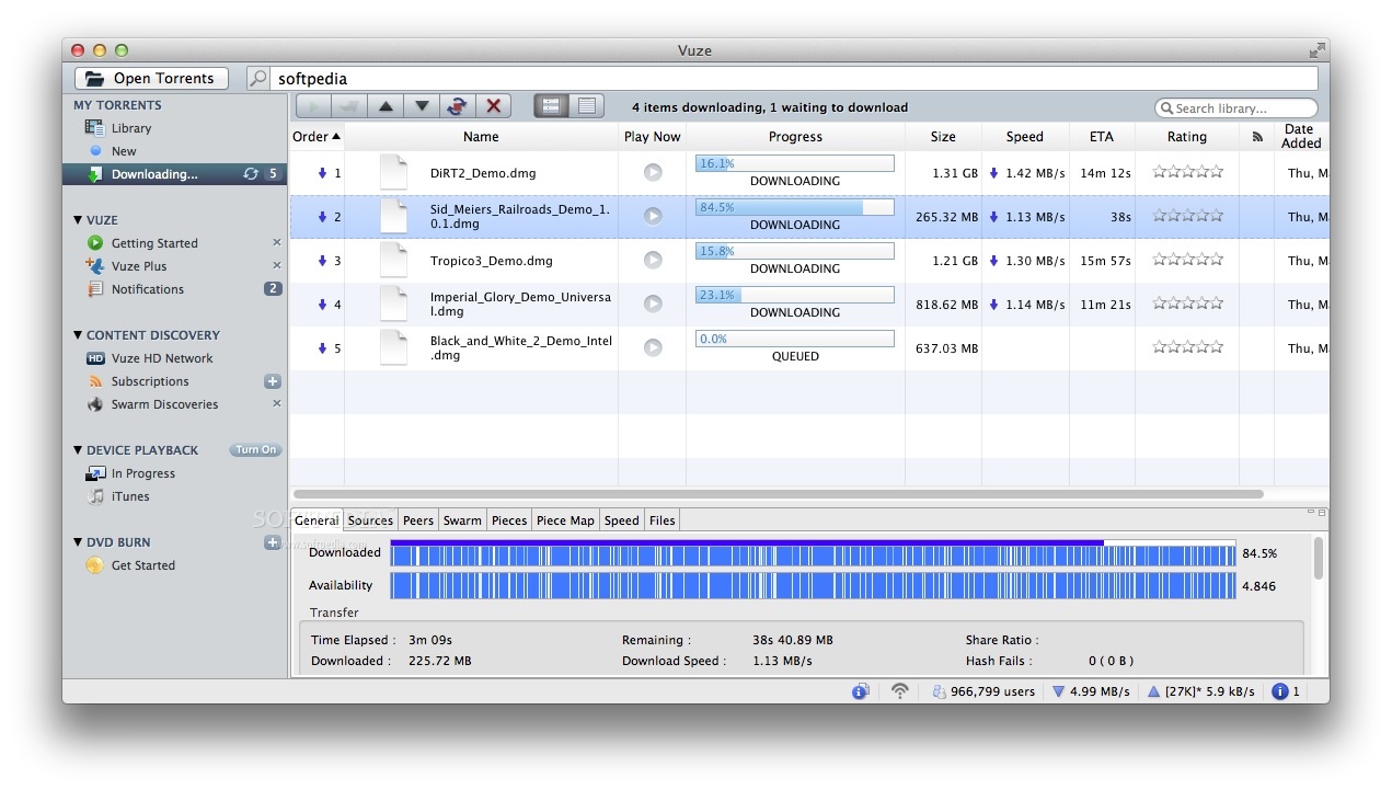 Latest vuze download for mac free